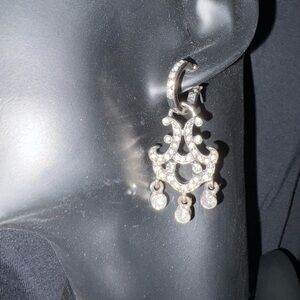 Dazzling Crystal Chandelier Drop Earrings | Versatile 2-in-1 Glamour